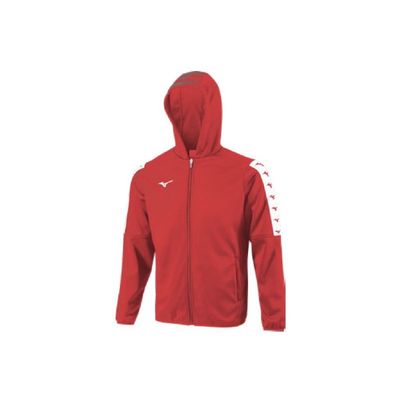 Nara Bonded Jacket Erkek Kapşonlu Sweat Kırmızı