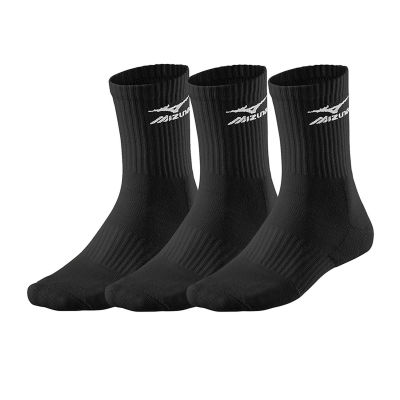 Mizuno Training 3P Socks Unisex Çorap Siyah. 1