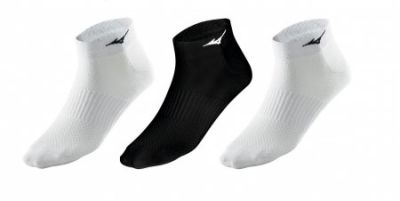 Training Mid 3P Unisex Çorap Beyaz/Siyah