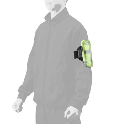 Arm Pouch Unisex Telefon Kabı Yeşil/Gri