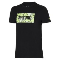 Athletic Mizuno Erkek Tişört Siyah - Thumbnail