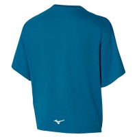 Athletics Graphic Kadın Tişört Mavi - Thumbnail