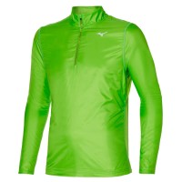 Mizuno Hybrid Erkek Uzun Kollu Yarım Fermuarlı Sweatshirt Yeşil. 1
