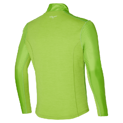 Mizuno Hybrid Erkek Uzun Kollu Yarım Fermuarlı Sweatshirt Yeşil. 4