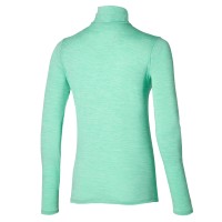 Impulse Core Kadın Uzun Kollu Yarım Fermuarlı Sweatshirt Yeşil - Thumbnail