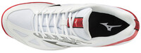Cyclone Speed 2 Unisex Voleybol Ayakkabısı Beyaz / Kırmızı - Thumbnail