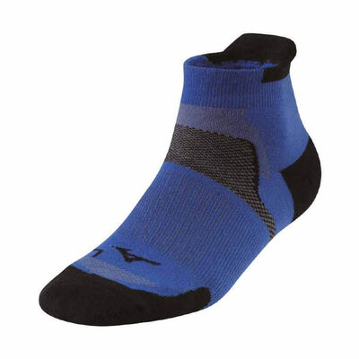 Mizuno Drylite Race Low Unisex Çorap Mavi/Siyah. 1