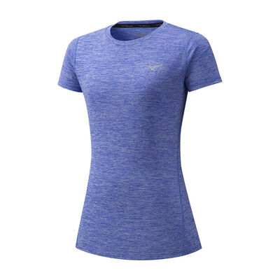 Mizuno İmpulse Core Tee Kadın T-shirt Mavi. 2