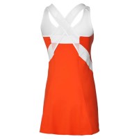 Printed Dress Tenis Elbisesi Turuncu/Beyaz - Thumbnail