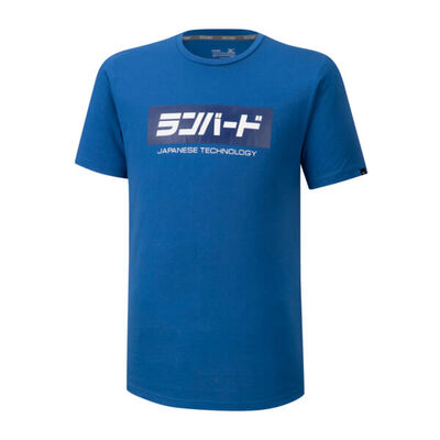 Mizuno Runbird Tee Erkek Tişört Mavi/Desenli. 1