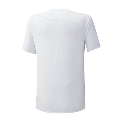 Mizuno Shadow Tee Erkek T-Shirt Beyaz/Desenli. 2