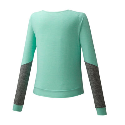 Style Longsleeve Shirt Kadın Uzun Kollu Tişört Yeşil