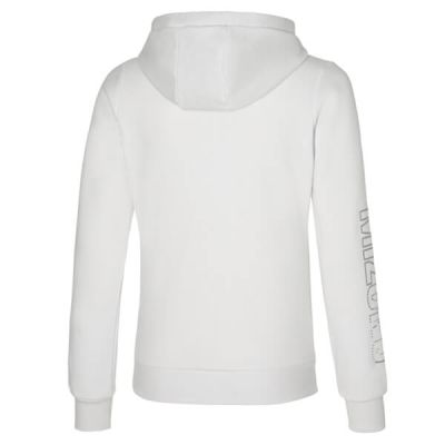 Mizuno Sweat Jacket Kadın Kapüşonlu Sweatshirt Beyaz. 3