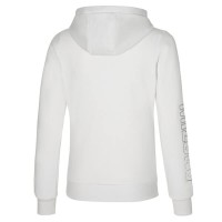 Mizuno Sweat Jacket Kadın Kapüşonlu Sweatshirt Beyaz - Thumbnail
