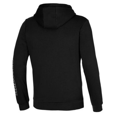 Mizuno Sweat Jacket Erkek Kapüşonlu Sweatshirt Siyah