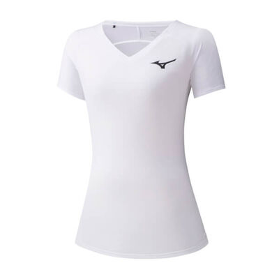 Mizuno Tee Kadın T-Shirt Beyaz. 1