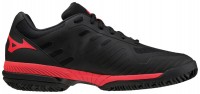 Wave Exceed SL 2 CC Erkek Tenis Ayakkabısı Siyah/Kırmızı - Thumbnail