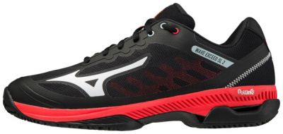 Wave Exceed SL 2 CC Erkek Tenis Ayakkabısı Siyah/Kırmızı