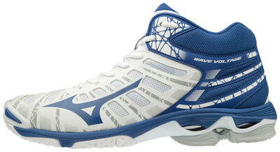 Wave Voltage MID Unisex Voleybol Ayakkabısı Beyaz / Mavi