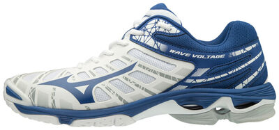 Wave Voltage Unisex Voleybol Ayakkabısı Beyaz / Mavi