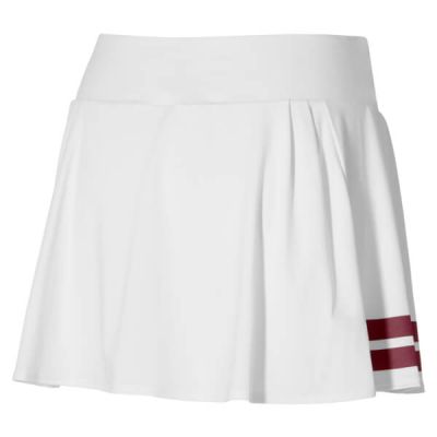 Printed Flying Skirt Kadın Tenis Eteği Beyaz