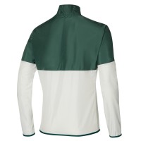 Printed Jacket Erkek Yağmurluk Yeşil/Beyaz - Thumbnail