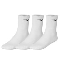 Mizuno Training 3P Socks Unisex Çorap Beyaz. 1