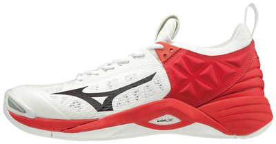 Wave Momentum Unisex Voleybol Ayakkabısı Beyaz/Kırmızı