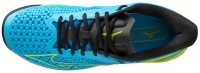 Wave Exceed Tour 5 AC Erkek Tenis Ayakkabısı Mavi/Sarı - Thumbnail