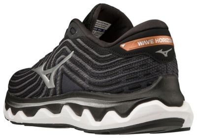 Mizuno Wave Horizon 6 Erkek Koşu Ayakkabısı Siyah. 8