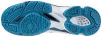 Wave Voltage Unisex Voleybol Ayakkabısı Beyaz/Mavi - Thumbnail
