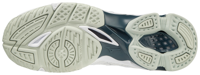 Mizuno Wave Voltage Unisex Voleybol Ayakkabısı Beyaz/Gri. 3